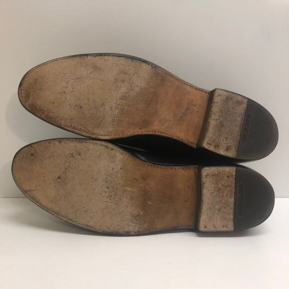 EXCELLENT Alden Men's 912 Oxford Black Calfskin U-Throat Men's Size 11.5 A/C - Picture 10 of 11